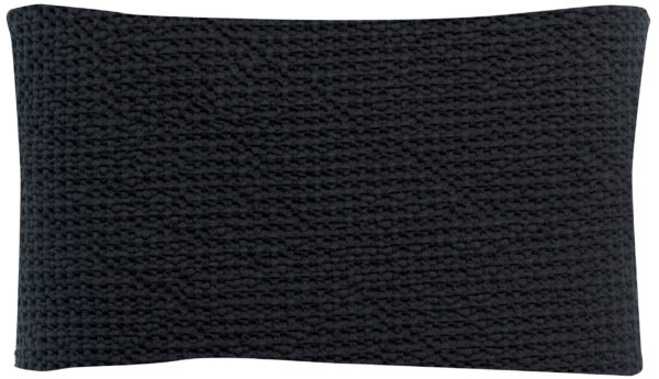 Coussin recyclé Maia Caviar 30 x 50 Coussins La Vallée du blanc