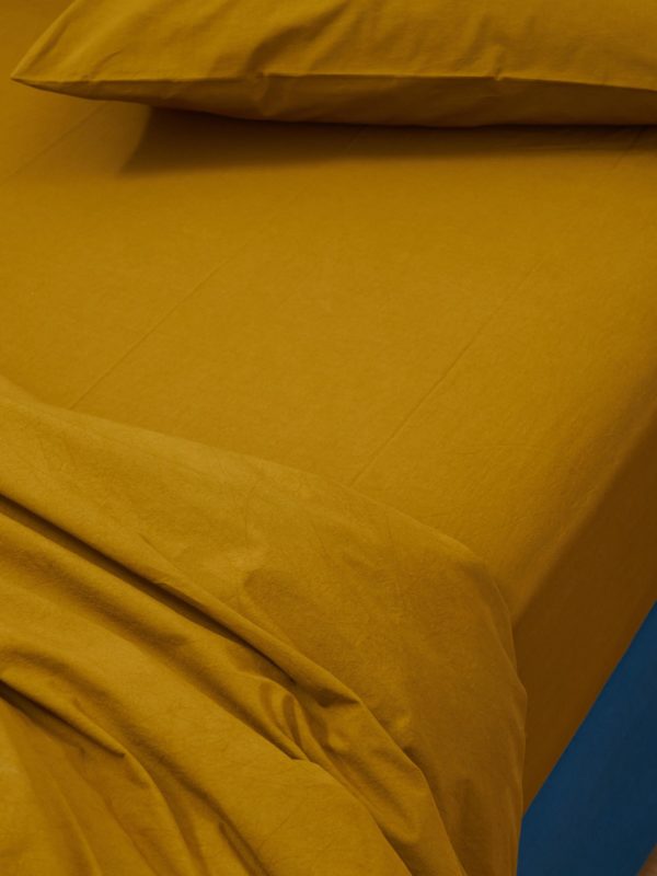 Drap housse Céleste Nuts 200 x 90 Draps housses La Vallée du blanc