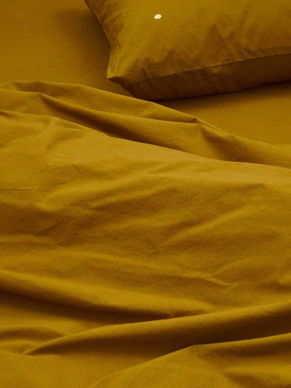 Drap housse Céleste Nuts 200 x 90 Draps housses La Vallée du blanc
