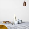 Lot de 2 serviettes de table Finette Caviar 40 x 40 – Image 3