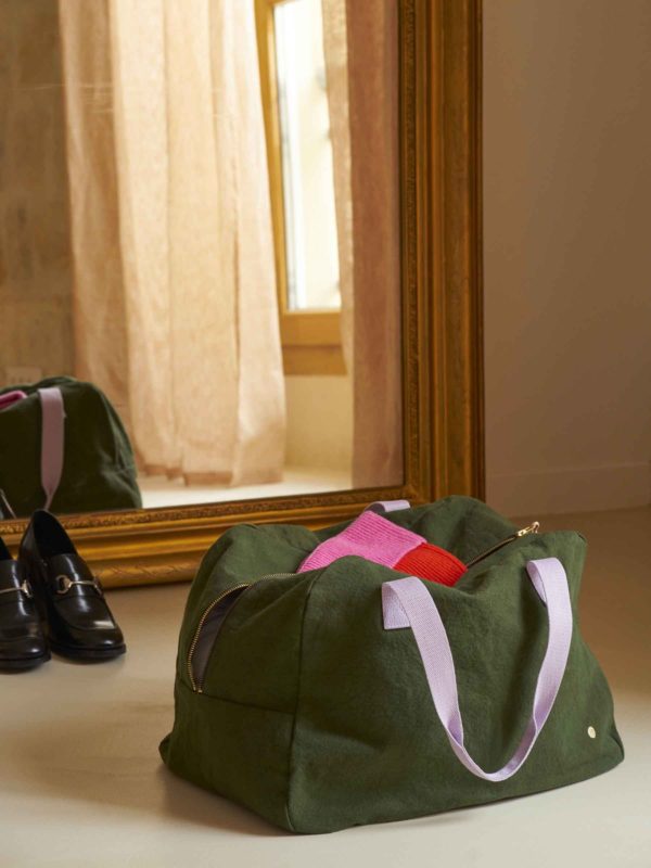 Sac week-end Iona Kale 28 x 42 x 20 Sacs week-end La Vallée du blanc