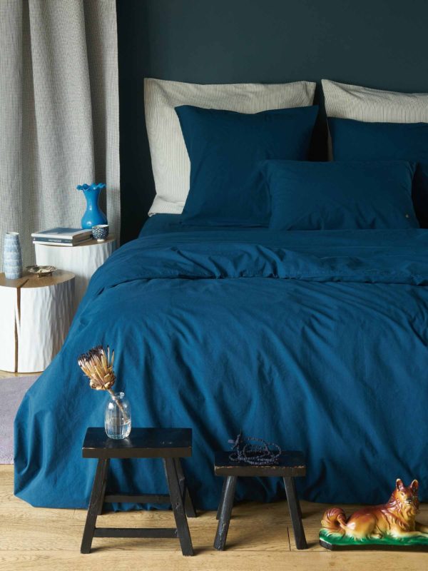 Housse de couette Céleste Orage 200 x 140 Housses de couette La Vallée du blanc