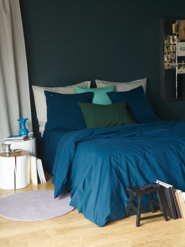 Housse de couette Céleste Orage 240 x 260 Housses de couette La Vallée du blanc