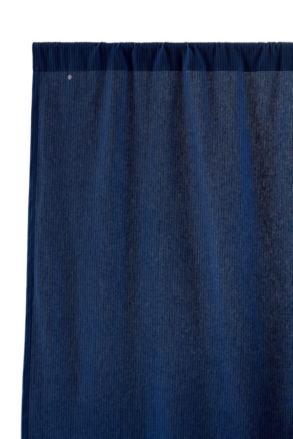 Rideau Léonie Indigo 280 x 140 Rideaux La Vallée du blanc