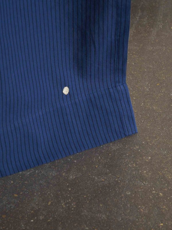 Rideau Léonie Indigo 280 x 140 Rideaux La Vallée du blanc