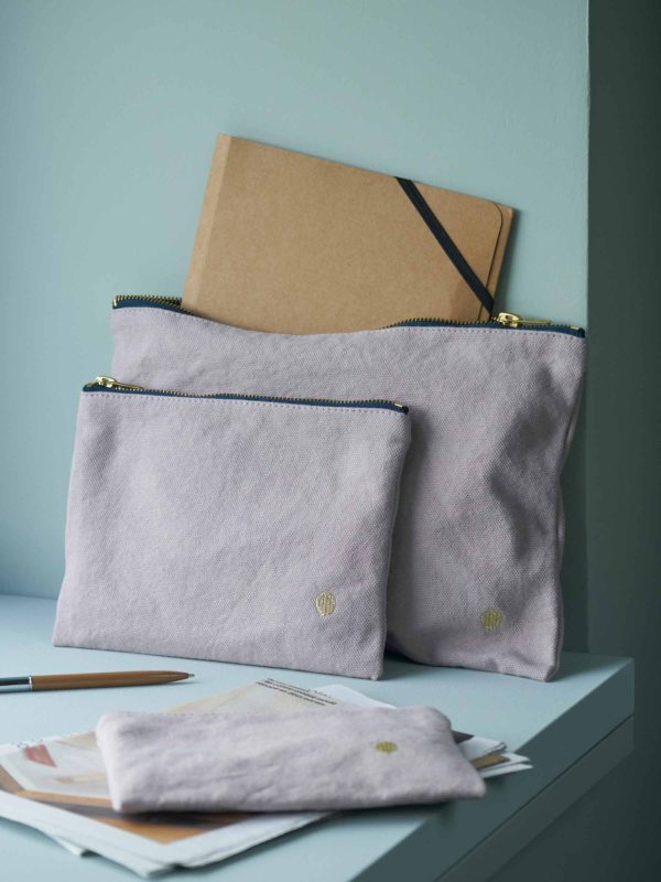 Pochette Iona Poivre rose S Pochettes La Vallée du blanc