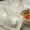 Lot de 2 serviettes de table Marcel Milk 45 x 45