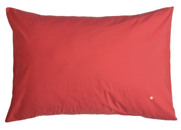 Taie d’oreiller Céleste Corail 70 x 50 Taies d'oreiller La Vallée du blanc
