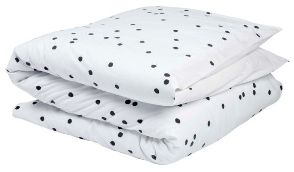 Housse de couette Odette Milk 240 x 260 Housses de couette La Vallée du blanc