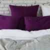 Taie d'oreiller Céleste Purple rain 70 x 50
