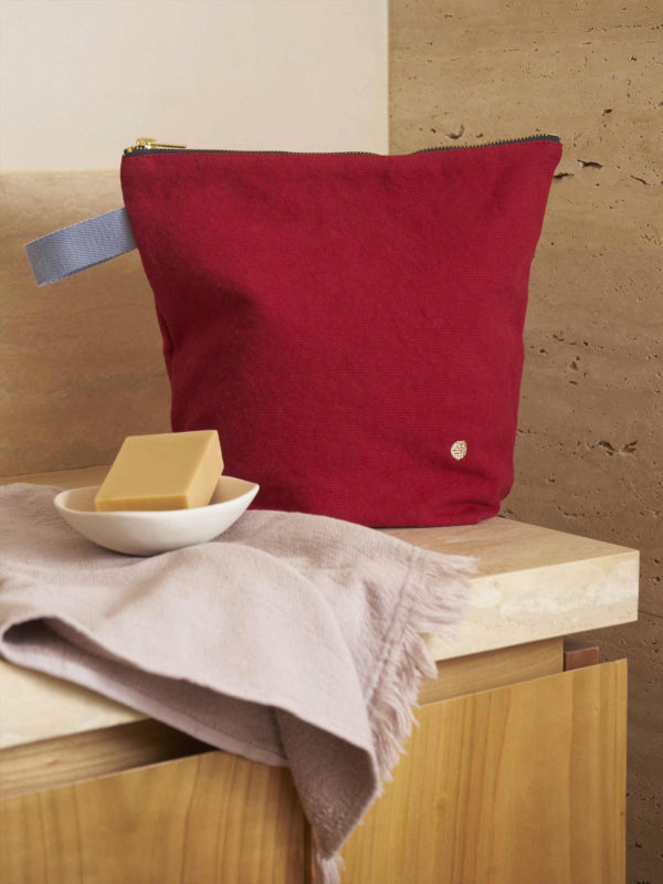 Trousse de toilette Iona Cherry 28 x 23 x 10 Trousses de toilette La Vallée du blanc