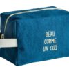 Trousse cube Beau orage Bleu 22 x 14 x 10,5