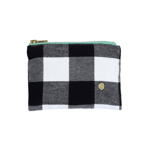 Pochette Max Caviar Mint S Pochettes La Vallée du blanc