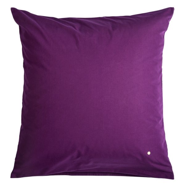 Taie d’oreiller Céleste Purple rain 65 x 65 Taies d'oreiller La Vallée du blanc