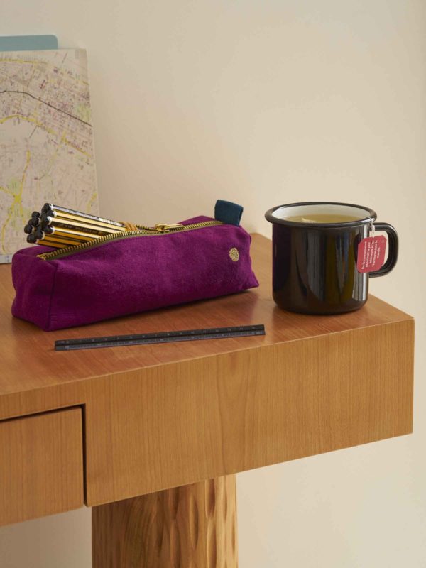 Trousse de bureau Iona Purple rain 6 x 20 x 6 Trousses de bureau La Vallée du blanc