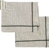 Lot de 2 sets de table Léonie Caviar 40 x 50 – Image 2