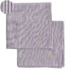 Lot de 2 serviettes de table Léonie Poivre rose 40 x 40 – Image 2