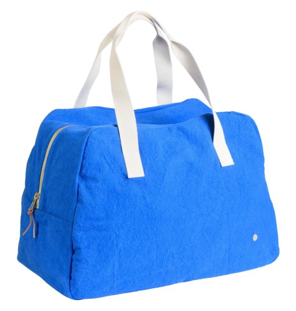Sac week-end Iona Bleu Mécano 28 x 42 x 20 Sacs week-end La Vallée du blanc