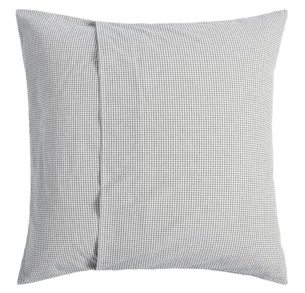 Housse de coussin Gustave Caviar 80 x 80 Housses de coussin La Vallée du blanc
