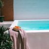 Serviette de bain Luna Poivre rose 100 x 50 – Image 4