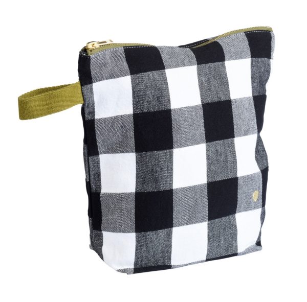 Trousse de toilette Lichen Max Caviar 28 x 23 x 10 Trousses de toilette La Vallée du blanc