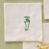 Mouchoir Hankie Lucky Blanc 25 x 25 – Image 3