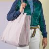 Sac cabas Iona Poivre rose 38 x 46 x 18 – Image 3