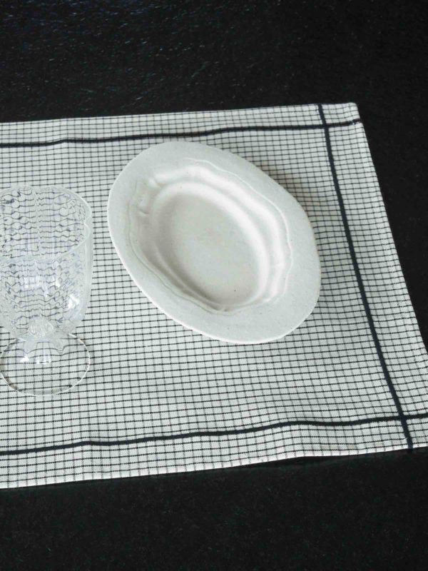 Lot de 2 sets de table Gustave Caviar 40 x 50 Sets de table La Vallée du blanc