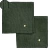 Lot de 2 serviettes de table Léonie Mousse 40 x 40 – Image 2