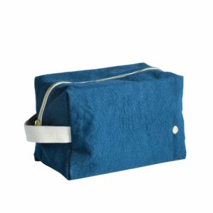 Trousse cube Iona Orage 15,5 x 10 x 10 Trousses cube La Vallée du blanc