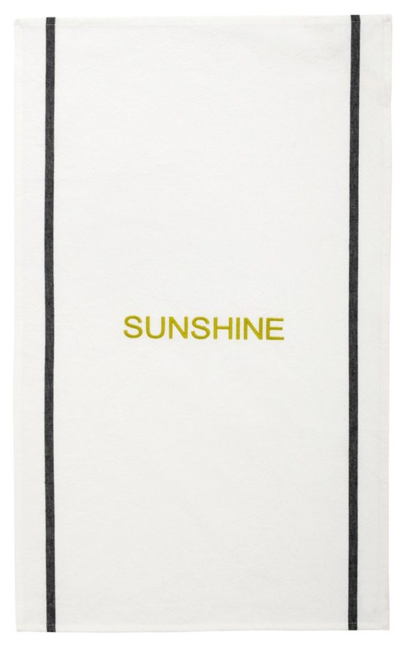 Torchon Bergamote Sunshine 80 x 50 Torchons La Vallée du blanc