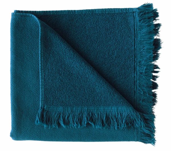 Serviette de bain Luna Orage 100 x 50 Draps de bain La Vallée du blanc