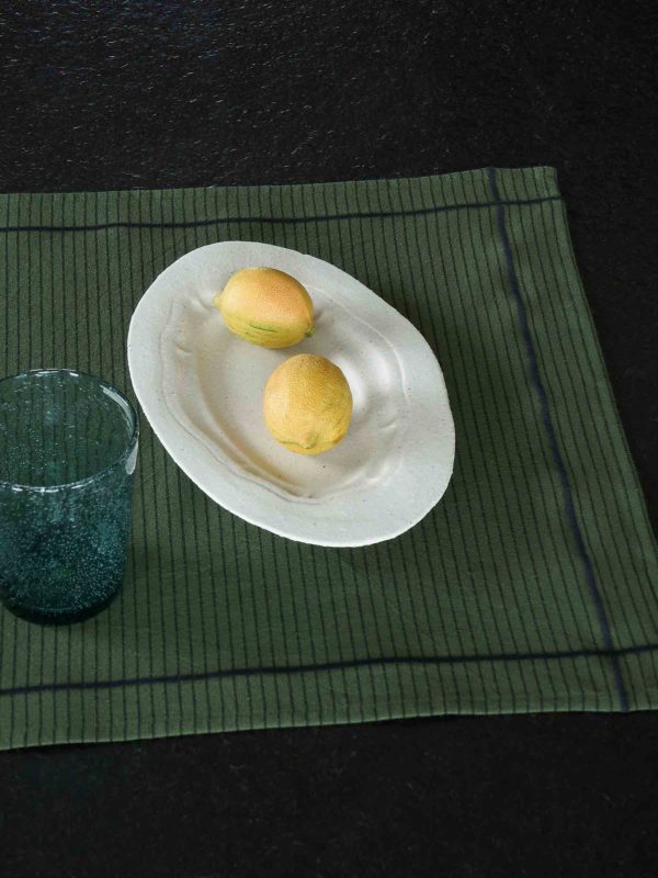 Lot de 2 sets de table Léonie Mousse 40 x 50 Sets de table La Vallée du blanc