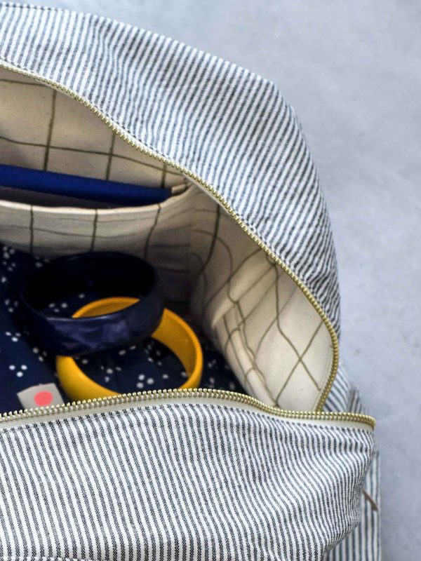 Sac week-end Finette Caviar 28 x 42 x 20 Sacs week-end La Vallée du blanc
