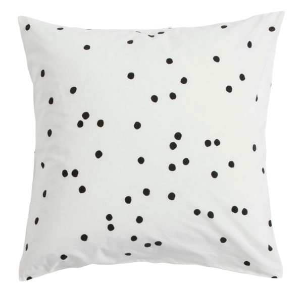 Taie d’oreiller Odette Milk 65 x 65 Taies d'oreiller La Vallée du blanc