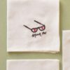 Mouchoir Hankie Amour Blanc 25 x 25 – Image 4