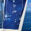 Torchon Fleurs de carotte Bleu 70 x 50 – Image 3
