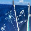 Torchon Fleurs de carotte Bleu 70 x 50 – Image 4