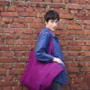 Sac cabas Iona Purple rain 38 x 46 x 18 – Image 5