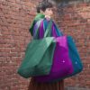 Sac cabas Iona Purple rain 38 x 46 x 18 – Image 8