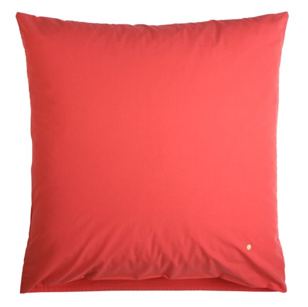 Taie d’oreiller Céleste Corail 65 x 65 Taies d'oreiller La Vallée du blanc