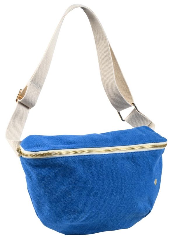 Sac banane Iona Bleu Mécano 19 x 28 Sacs banane La Vallée du blanc