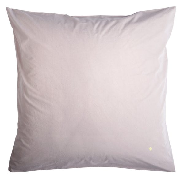 Taie d’oreiller Céleste Poivre rose 65 x 65 Taies d'oreiller La Vallée du blanc