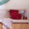 Trousse cube Iona Cherry 15,5 x 10 x 10 – Image 3