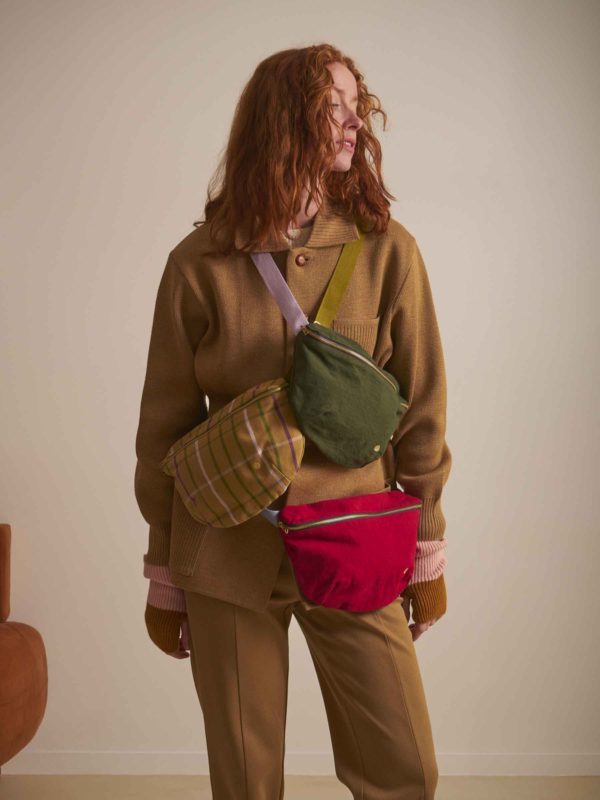 Sac banane Iona Cherry 19 x 28 Sacs banane La Vallée du blanc