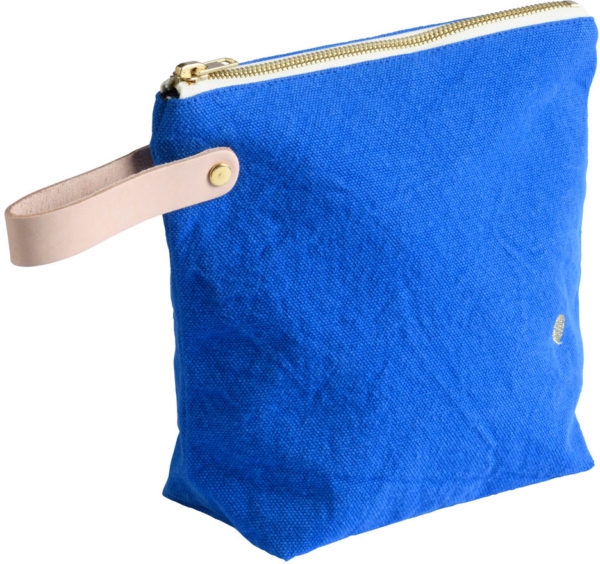 Trousse de toilette Iona Bleu Mécano 22 x 18 x 7,5 Trousses de toilette La Vallée du blanc