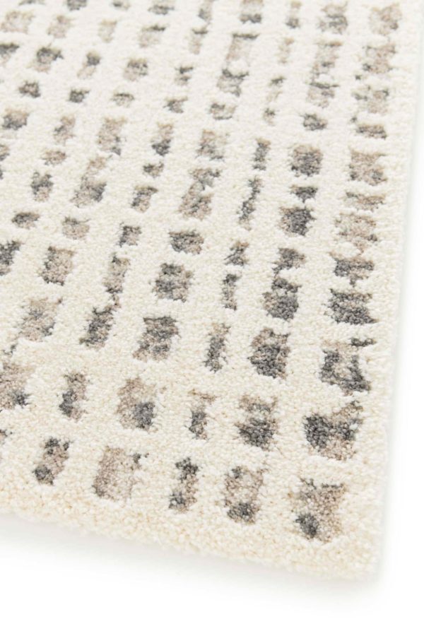 Tapis Carlo Naturel 160 x 230 x 1 Tapis La Vallée du blanc