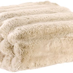 Plaid Astrid Naturel 140 x 180 La Vallée du blanc Plaid Astrid Naturel 140 x 180 Plaids La Vallée du blanc