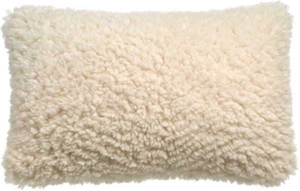 Coussin Noam Neige 40 x 65 Coussins La Vallée du blanc