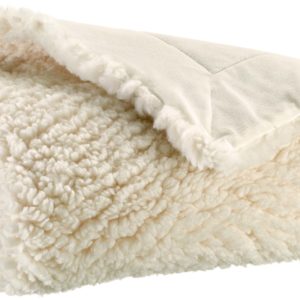 Plaid Noam Neige 140 x 180 Plaids La Vallée du blanc